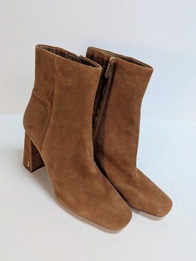 Sam Edelman Brown Suede Ankle Boots